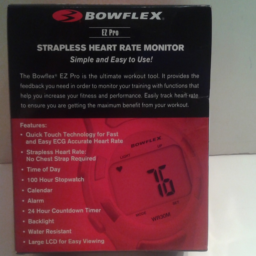 NIB BOWFLEX STRAPLESS HEART RATE MONITOR - Picture 2 of 8